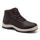 TLOLA Mens Hiking Boots Waterproof Lightweight Work Boots Outdoor Non Slip Casual Shoes Chukka Boots (Dark Brown 8)