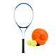Oshhni Solo Tennis Trainer Tennis Training Equipment Solo Tennis Training Aid Self Practice for Women Men, Blue Racket 4pcs