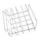 Milisten Lamb Chops Grill Rib Smoking Rack Household Rib Shelf Roasting Pan Stainless Steel Grilling Rack Barbecue Stand Outdoor Barbecue Rack Sturdy Steak Rack Metal Steak Rack Grill Rack