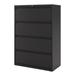 Hirsh 36"W 4 Drawer Metal Lateral File Cabinet for Home/Office, Holds Letter, Legal and A4 Hanging Folders, Matte Texture Finish