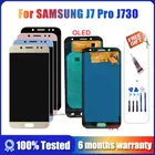5.5 "Super AMOLED per Samsung Galaxy J7 Pro Display LCD Touch Screen Digitizer Assembly per schermo SamsungJ7 2017 J730 J730F