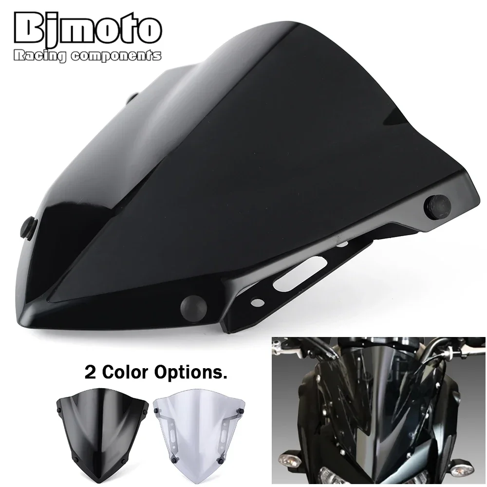 MT07 FZ07 Parabrezza Parabrezza Per Yamaha MT-07 FZ-07 MT FZ 07 2018 2019 2020 2021 2022 2023 2024 Deflettore del Vento