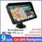 Auto GPS Navigation 9 Zoll Touchscreen GPS Navigator LKW Sonnenschutz Navi 256m 8g Europa Karte GPS