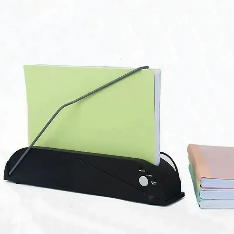 Thermische Bindemaschine Hot-Melt-Buchbinde-Klebemaschine Hot Melting Bieten Sie Dokument Finanzzertifikat Rechnungsordner Image