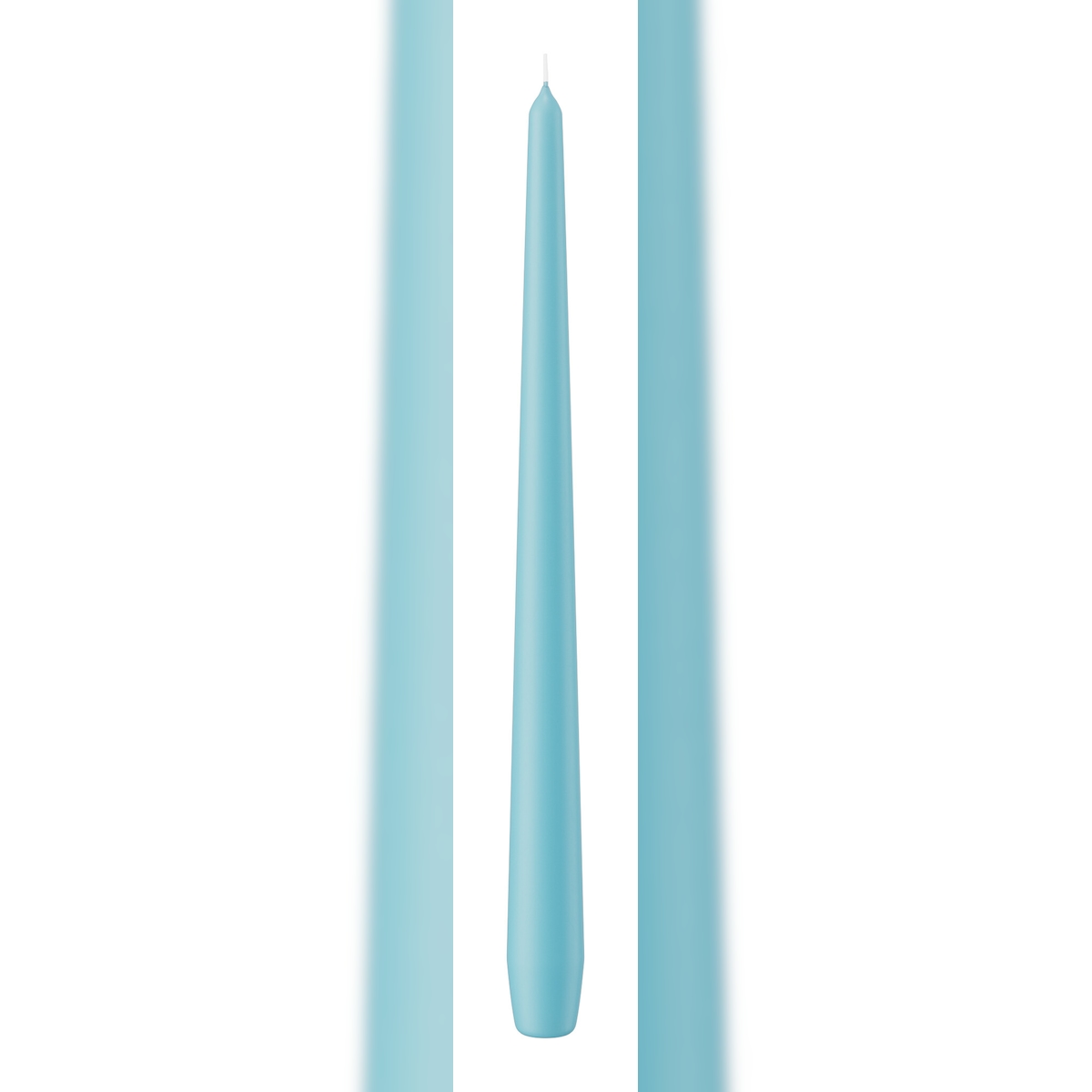 Wiedemann Kerzen Spitzkerzen Türkis 300 x Ø 25 mm, 6 Stück Image