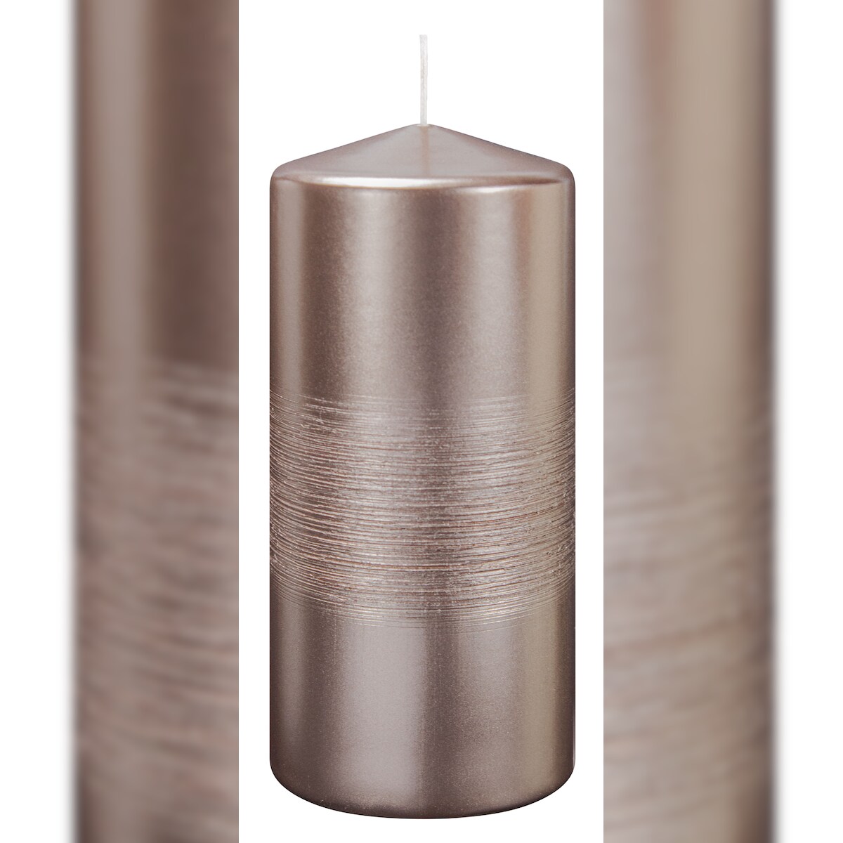 Wiedemann Kerzen Kerzen Finesse Rosegold 150 x Ø 68 mm 4er Set Image