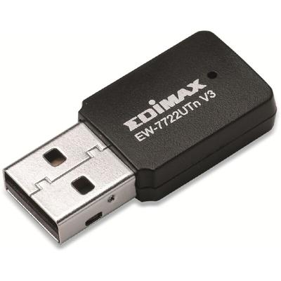 Edimax - WLAN-USB-Adapter EW-7722UTN V3, 2T2R