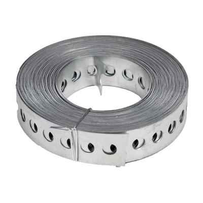 Lochband, Montageband, Stahl verzinkt, zur Befestigung von Rohren, 12 mm x 10 Meter Image