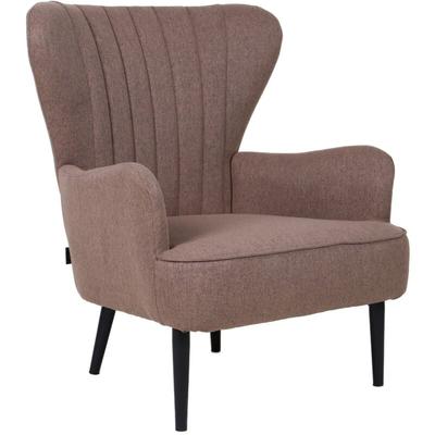 Svita - arthur Ohrensessel Sessel Relaxsessel Modern Gepolstert Stoff Braun Image