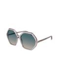 ChloÃ© Geometric Sunglasses With Gradient Lens - Pink