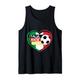 I love Fußball Kicktor Damen Herren Junge Mädchen Italia Italien Tank Top