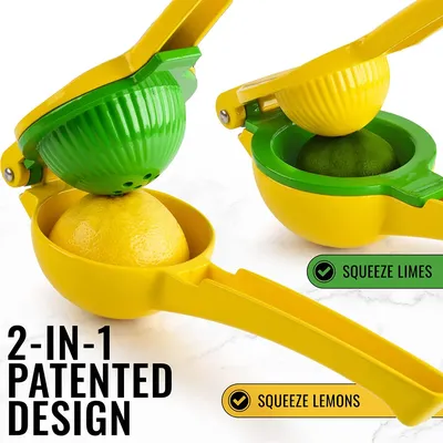Portable Fresh Juice Presser Fruit Extractor Orange Citrus Lime Lemon Squeezer Hand Press Juicer