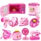 Household Appliances Pretend Play Kitchen Toys Coffee Machine Toaster Blender Vacuum Cleaner CookingToys For Children