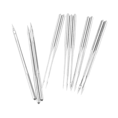 10Pcs DB*1 Industrial Lockstitch Sewing Machine Needles for JUKI DDL-555 Singer Brother All Sizes