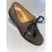 J. Crew Shoes | J. Crew Wingtip Dress Shoes Mens Sz 8.5 M Brown Suede Leather Oxfords Block Heel | Color: Brown | Size: 8.5