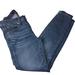 J. Crew Jeans | J.Crew Women's Sz 26 Jeans 8" Toothpick Distressed Raw Hem Stretch | Color: Blue | Size: 26