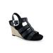 Women's Paige Wedge by Aerosoles in Black Pewter (Size 9 M)