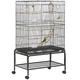 Budgie Cage, Bird Cage with Stand, Toys, Accessories, for Canaries