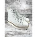 Converse Shoes | New Mens Converse Chuck Taylor Crafted Leather Boot Hi Egret/Ivory Sz 8.5 | Color: Cream | Size: 8.5