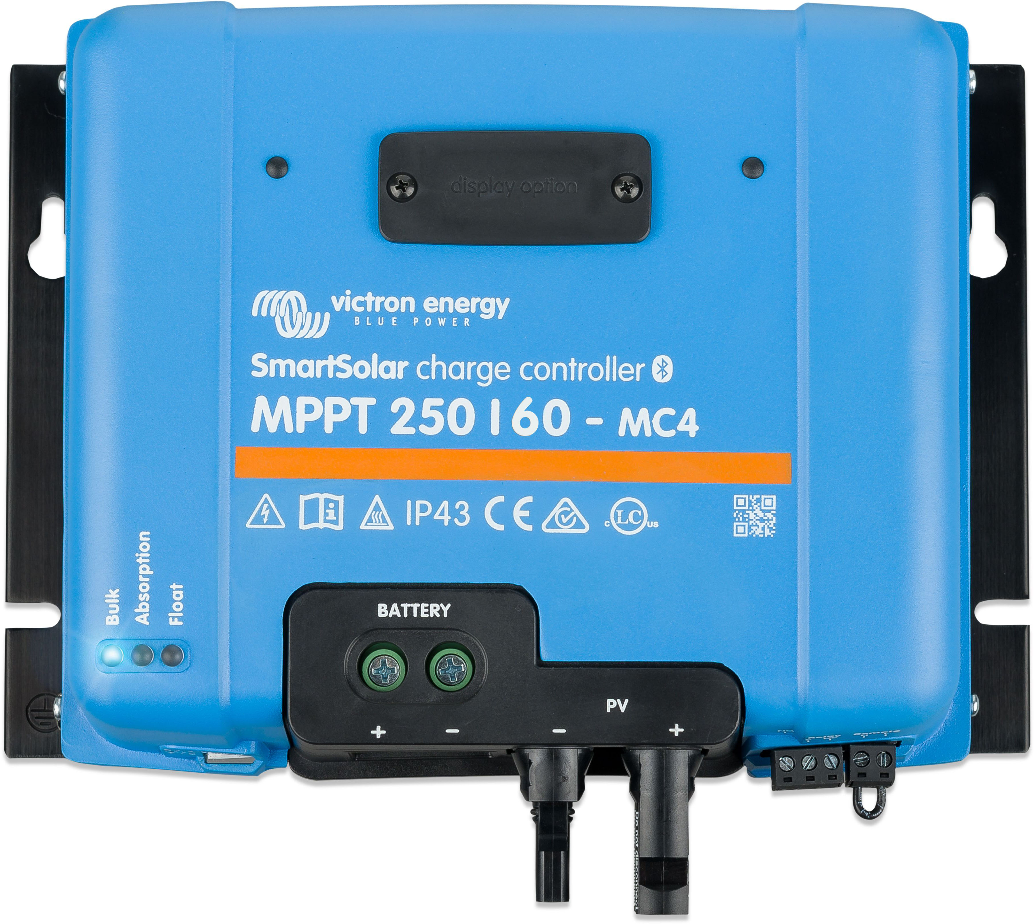 Solarladeregler VICTRON ENERGY "»Solar Charge Controller MPPT Victron SmartSolar 250/60-MC4«", blau, B:25 H:21,5 T:9,5, Aluminium, Spannungsregler, mit MC4 Standard Stecker Image