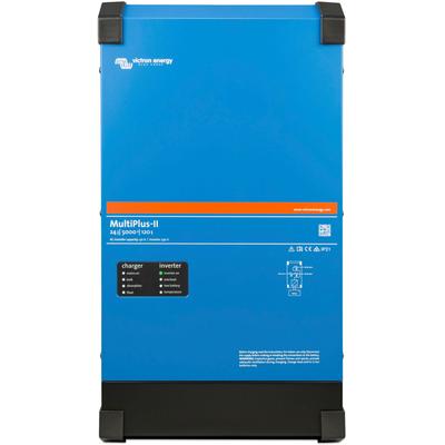 Wechselrichter VICTRON ENERGY "»Inverter / Charger Victron MultiPlus-II 24/5000/120-50 230V«", blau, B:33cm H:14,9cm L:60,7cm, Aluminium, Wandler, 5000 VA, 24 VDC