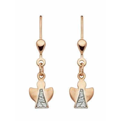 Paar Ohrhänger ADELIA´S "1 Paar 925 Silber Ohrringe / Ohrhänger mit Zirkonia", silber, Ohrringe, Damen, Damen, Silber 925 (Sterlingsilber), 925 Sterling Silber mit Zirkonia Silberschmuck für Damen Image