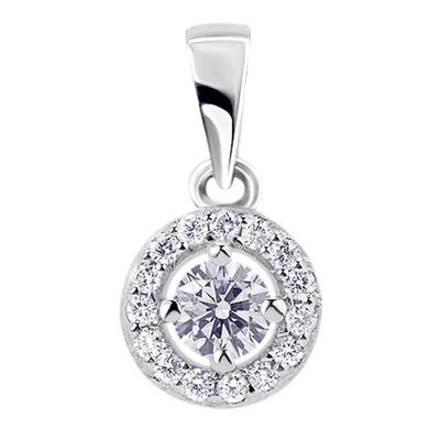 Ketten-Anhänger ONE ELEMENT "0,15 ct Diamant Brillant Invisible Anhänger aus 585 Weißgold", silber, Schmuckanhänger, Damen, 0,15 ct, Weißgold 585-Gold-Diamanten, Weißgold 585, Gold, Diamanten, aus 585 Weißgold – glänzender Blickfang – ideal als... Image