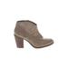 XOXO Ankle Boots: Tan Shoes - Women's Size 9 1/2