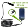 Typ-C Android USB-Endoskop-Kamera 7 0mm Hart kabel PC Android-Telefon Endoskop Rohr Typ C Endoskop