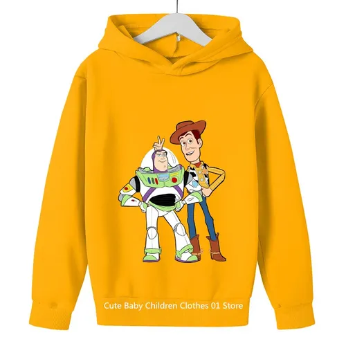 Neue Spielzeug geschichte Hoodies Outfits für Jungen Cartoon Langarm Kleidung Teenager Herbst Mode
