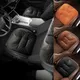 Juste de coussin de siège de voiture universelle en cuir protecteur de siège de voiture au glouton