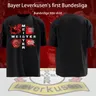 2024 T-Shirt con titolo tankliga Bayer 04 Leverkusen Win The tangenliga per la prima volta a