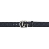 Reversible Black gg Marmont Belt