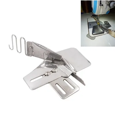 Sewing Machine Hemming Device Double Fold Bias Binding Right-Angle Edging Pull Tube Four Fold Pull