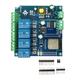 Relay Module AC220V/DC5-30V ESP32 WIFI Four-channel Relay Module Bluetooth BLE I/O Port ESP32-WROOM Development Board