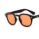 Hdbcbdj Mens Sunglasses Acetate Sunglasses Men's Round Small Sunglasses Glasses Driving Glasses Rice Nail Round Frame Sunglasses (Color : 1)
