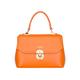 David Jones Paris – Women's Mini Handbag – Mini Handbag – PU Leather – Mini Hand Bag – Elegant Evening Out Girl Fashion Chic, Orange, Mini