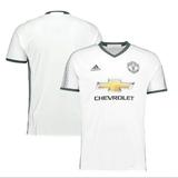 Adidas Shirts | Adidas Climacool Manchester United Third Kit Jersey 2016-17 Men’s Small | Color: Gray/White | Size: S