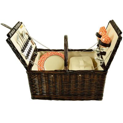 Picnic at Ascot - Willow Picnic Basket for Two