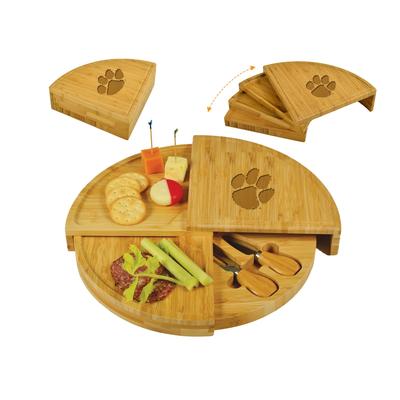 Clemson Tigers Cheese Charcuterie Board