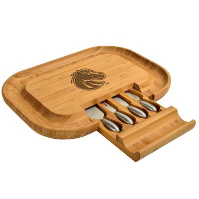 NCAA Boise State Broncos Bamboo Cheese & Charcuterie Board