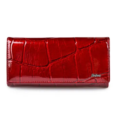 Handbag for Women Clutch Bags Female Long Wallets Genuine Leather Purses Ladies Gift Elegant Luxury Wallet Shiny Money Bag