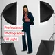 50x70cm profession elle Fotostudio-Kits Softbox-Foto beleuchtung mit verstellbarem Licht halter für