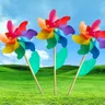 DIY Whirligig Windmühle Party Wind Spinner Kinder Spielzeug Hof Rasen Garten Dekor Party Ornamente