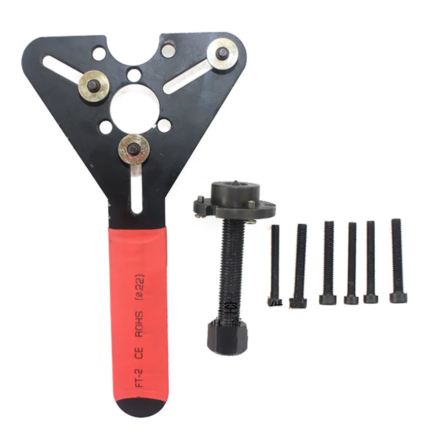 Outil de réparation de climatisation de voiture, clé de compresseur A/C, dissolvant d'embrayage, Kit d'outils manuels, extracteur de moyeu, outil de réparation, accessoires de voiture