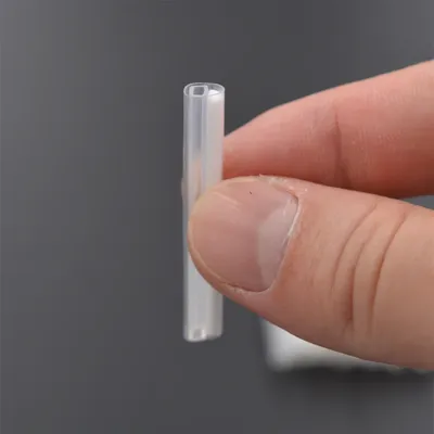 600Pcs Ribbon Mass Fiber Optic Fusion Splice Protection Sleeves 40mm, Heat Shrinkable tube,Clear