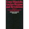 Ancien Regime und Revolution - Ernst Hinrichs