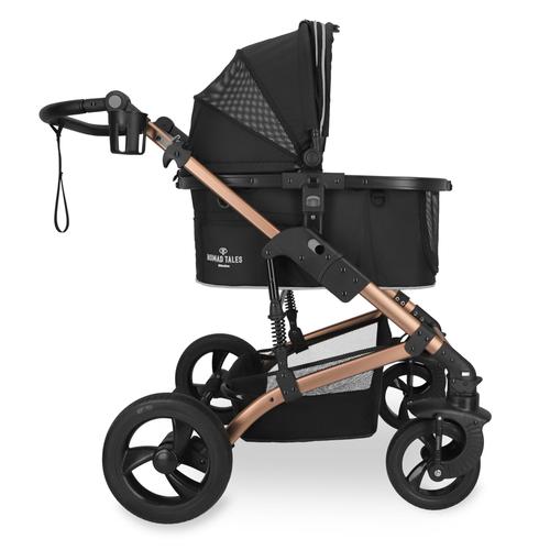 Nomad Tales Calma Pet Stroller, rose gold bis 15 kg Hund