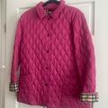Burberry Jackets & Coats | Authentic Women’s Burberry Pink Jacket | Color: Pink | Size: M