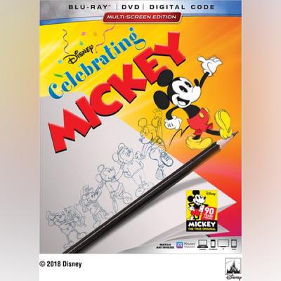 Disney Media | Celebrating Mickey Dvd Blue Ray | Color: Blue/Red | Size: Os